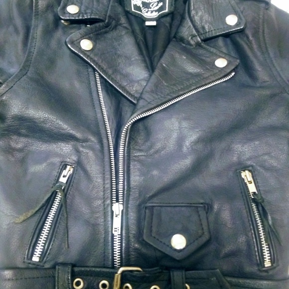 BUNDLE: Kids Diamond Leather & Adidas Jackets 6 - Picture 8 of 8